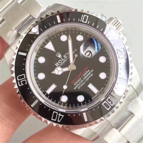 rolex sea dweller black replica|swell rolex clone sea dweller.